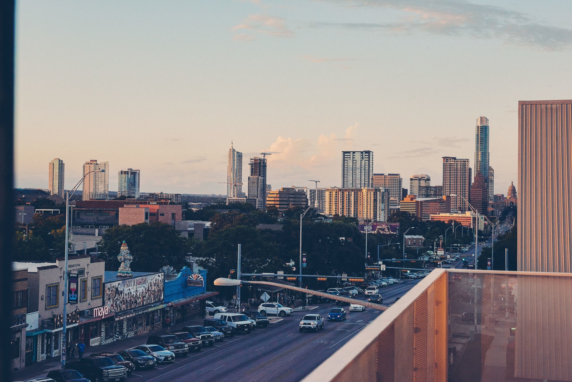 South Congress Hotel Austin Buitenkant foto