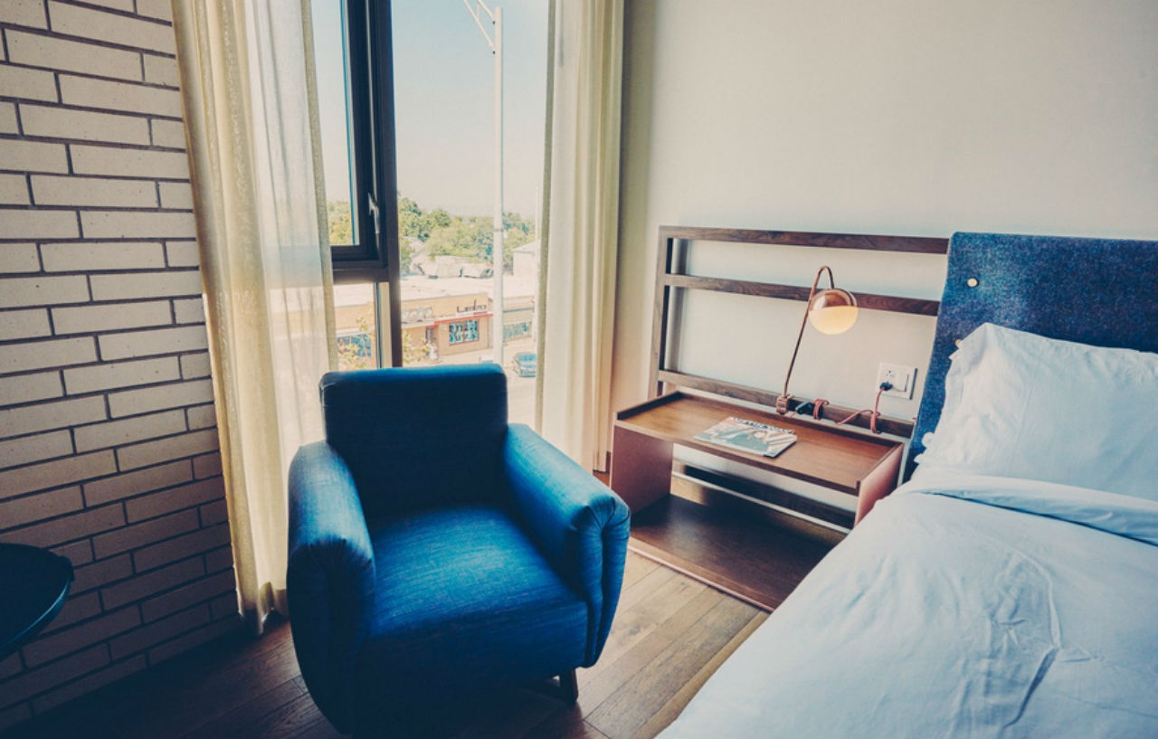 South Congress Hotel Austin Buitenkant foto