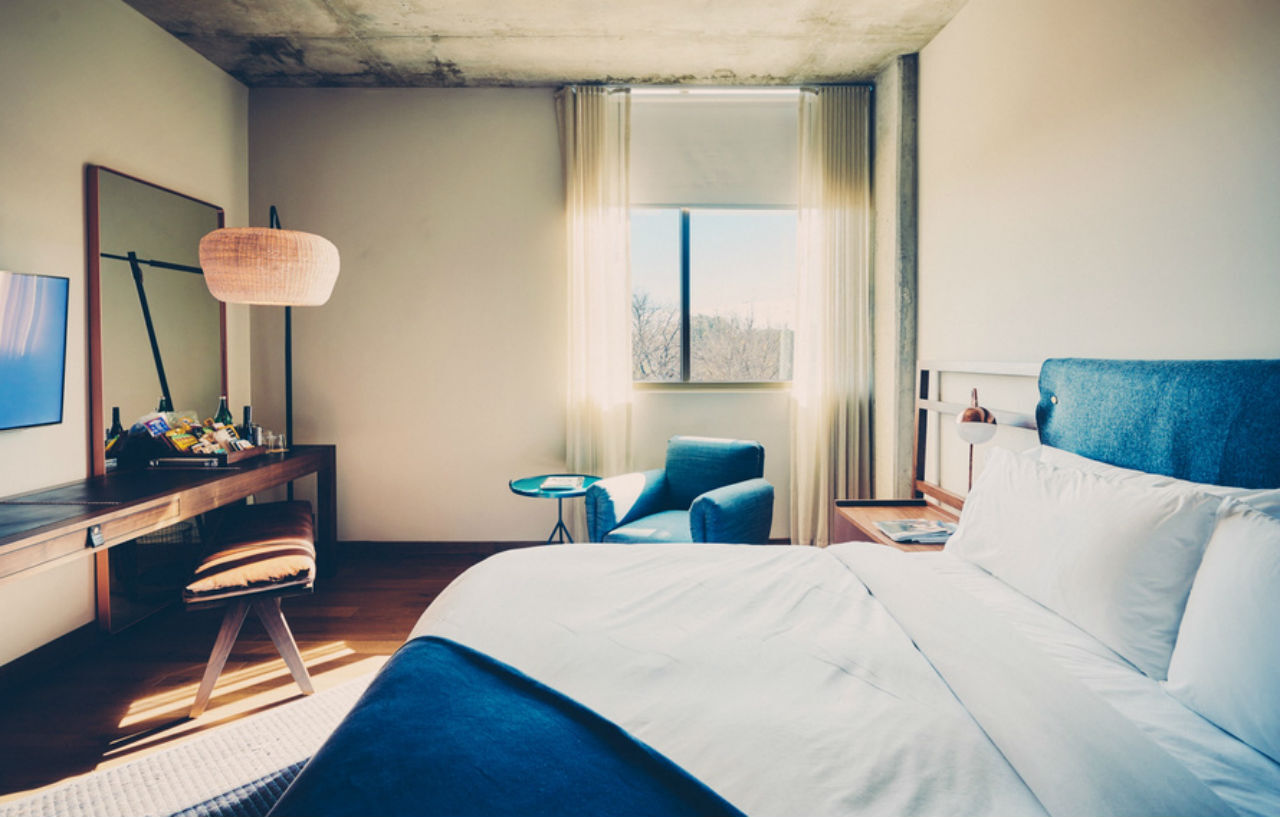 South Congress Hotel Austin Buitenkant foto